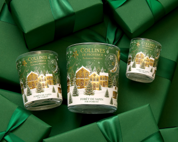 Bougies Vertes de Noël